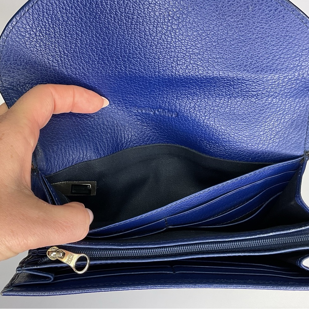 See by Chloe - Blue Leather Women's Wallet - Picture 7 of 11